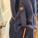 Iz Byer Henley 3/4 Sleeve Tunic Top with Belt Size XS Photo 2