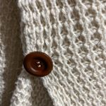 Miracle Cowl Neck Chunky Knit Sweater White Size M Photo 4