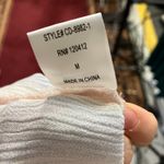 Cotton Candy LA  Strapless Striped‎ Dress Womens Medium Beachy Coastal Rayon Photo 8