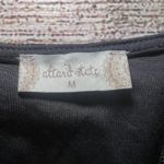 Altar'd State  Black‎ Gold Glitter Bodysuit Womens Medium Long Sleeve Party Top Photo 4