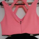 Sexy Pink and Black Strappy Fitted Mini Photo 4