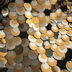 Peter Nygard  PETITES Black Gold Silver SEQUINS Pullover KNIT Sleeveless‎ Top MP Photo 7