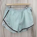 Under Armour Women’s Large Baby Blue Shorts Athletic Athleisure Workout Photo 0