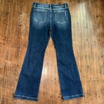 Judy Blue  distressed western bootcut 13/31 boutique jeans Photo 2