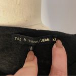 Rag and Bone Black Linen The Deal Tank Sleeveless Top Shirt XS Photo 4