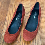 Free People Free People Jeffrey Campbell Burnt Orange Suede Cyndi Block Heel Women’s Size 8 Photo 0
