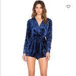 Oh My Love  MAYBE I'M‎ AMAZED VELVET ROMPER nwt Photo 1
