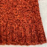 Talbots Chunky Cozy Rust Mock Neck Cable Knit Long Sweater Tunic Dress Size M  Photo 2