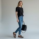 Coach Joss Signature C Canvas Suede Low Top Sneakers Size 7.5 Photo 1