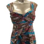 Nanette Lepore  Size 2 100% Silk Sleeveless Thick Strap Top. Back Zipper. Photo 0
