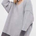 Free People inside out sweatshirt tunic size M Photo 0