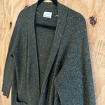 Universal Threads Long Green Open Front Cardigan Sz M Photo 2