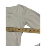 Lululemon Athletic Shirt Womens ~8 White Medium Long‎ Sleeve Casual Scoop #MN5 Photo 3