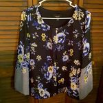Cute floral blouse by Alyx Black Size L Photo 0