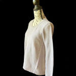 Madewell  Textured Knit Sweater Women’s Small Lavender Purple Pullover Preppy Photo 2