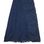 Kay Unger NWT Dianna Gown in Dark Midnight Blue Lace Overlay Maxi Dress 6 $368 Photo 3