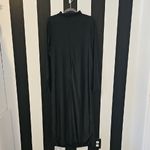 Good American  Black Long Sleeve Dress Photo 4