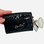 Y2K Zou Zou Black Vinyl Hearts Pink Wallet Coin Purse Photo 5