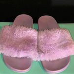 Steve Madden Light Purple  Furry Sandals Photo 1