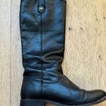 Frye Melissa 77167 Black Riding Boots Women Size 6 Leather Classic Festival Boho Photo 4