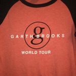 Garth Brooks World Tour Band Merch Casual Lightweight Tee Size Medium Pink Photo 1