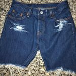 Levi’s Distressed 501 Short Photo 0