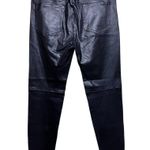 Coach Stretch Leather Pants Black Women’s Size 10 Photo 1