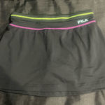 FILA  Gray Skater Mini Skirt Athletic Style Photo 0
