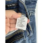 Judy Blue Slim Fit Tapered Jeans Medium Wash Size 29 Distressed Photo 9