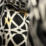 Vera Bradley Night and Day Knot Convertible Shoulder/Clutch Black/Gray/White Bag Photo 15