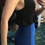 River Island Cropped Ruffle Top Photo 7