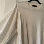 Ruby and Jenna Long sleeve organza mesh sleeve top Photo 1