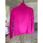 Columbia  Fleece Jacket Bright Pink Full Zip Outdoor Hiking M Granola Winter Core Photo 2