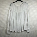 Free People We The Free White Down Under Henley Top Photo 4