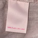 Victoria's Secret Victoria’s Secret Light Pink Flax Straight Leg Pants Photo 3