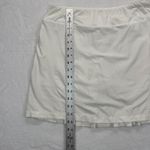 Peter Millar Golf Skort Athletic Wicking Pleated White Skirt Women's Size S Photo 3