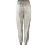 Banana Republic  White Elastic Waist Windbreaker Parachute Jogger Sweat Pants S Photo 3