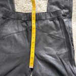 Free People Sleek Black Faux Leather Leggings - Size XS Photo 5