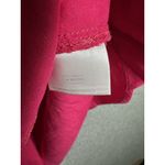 Eileen Fisher  PL Petite Large Womens Top 3/4 Sleeve Button Linen Blend Pink Photo 9