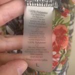 LuLaRoe Shirley Boho Plaid Floral Sheer Kimono Cover Up Size L Photo 4