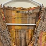 Holding Horses  Faye Tank Top Color Burnout Plaid Size 10 Photo 2