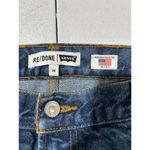 RE/DONE $625 NWT x LEVI'S INDIGO STUD 70s STRAIGHT JEANS SZ 28 Photo 5