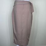 Lavish Lice Lavish‎ Alice Lined Asymmetrical Beige Skirt Photo 4