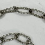 Silver Mesh Chain Link Belt Adjustable Y2K Plus Size One Size ✨ Photo 3