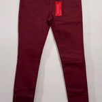 GJG Denim NEW GJG Denin Maroon Skinny Jeans Size 5 Photo 0