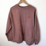 Nike Acid Wash Crewneck Pink Size 2X Photo 0