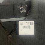 American Eagle  Outfitters Charcoal Zip-Up Top Photo 1