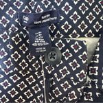 Gap Slim City Navy and White Floral Patterned Chino Style Pants Sz 8 NWT Photo 1