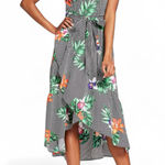 Who What Wear Asymmetrical Floral Sundress XXL Photo 0