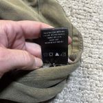 Max jeans Max‎ Jeans Women's Small Green Utility Jacket Military Drawstring Cinched Waste Photo 8